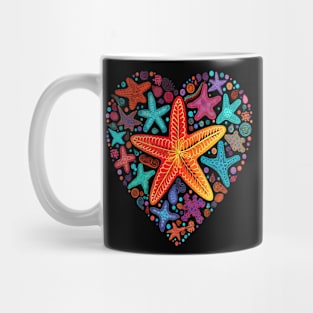 Starfish Valentine Day Mug